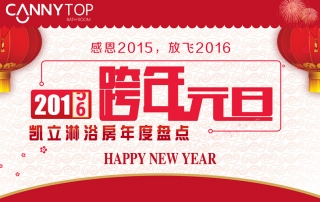 感恩2015，放飛2016——?jiǎng)P立淋浴房年度盤(pán)點(diǎn)